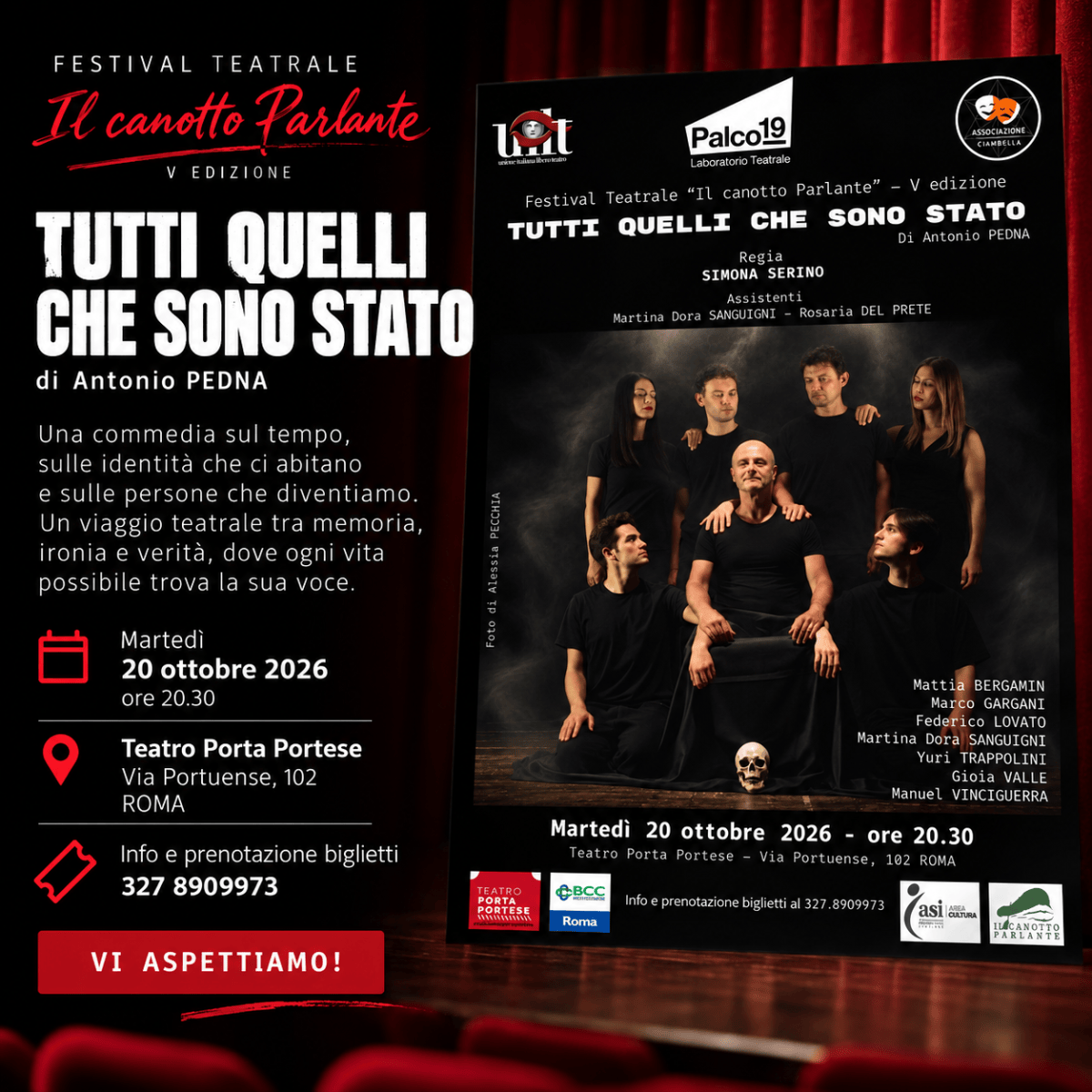 “Tutti quelli che sono stato” va in&nbsp;scena